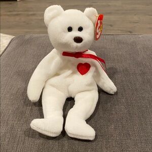 TY Beanie Baby - Valentino - NEW WITH TAGS!  vintage toys toy plush kids stuffed